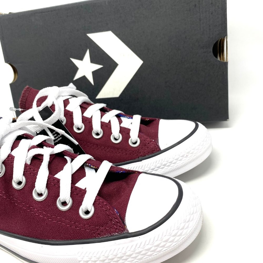 Converse Chuck Taylor Bordeaux Women’s Sneakers - Picture 7 of 10